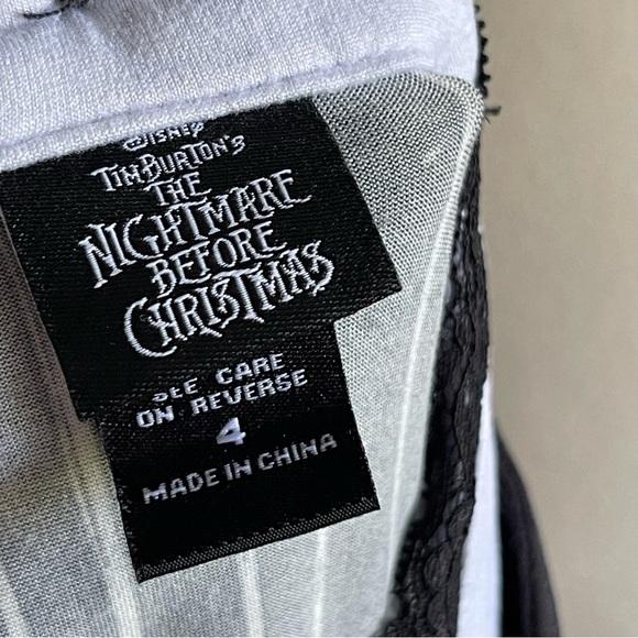 Disney Black and White Jack Skellington Mini Dress - Picture 7 of 9